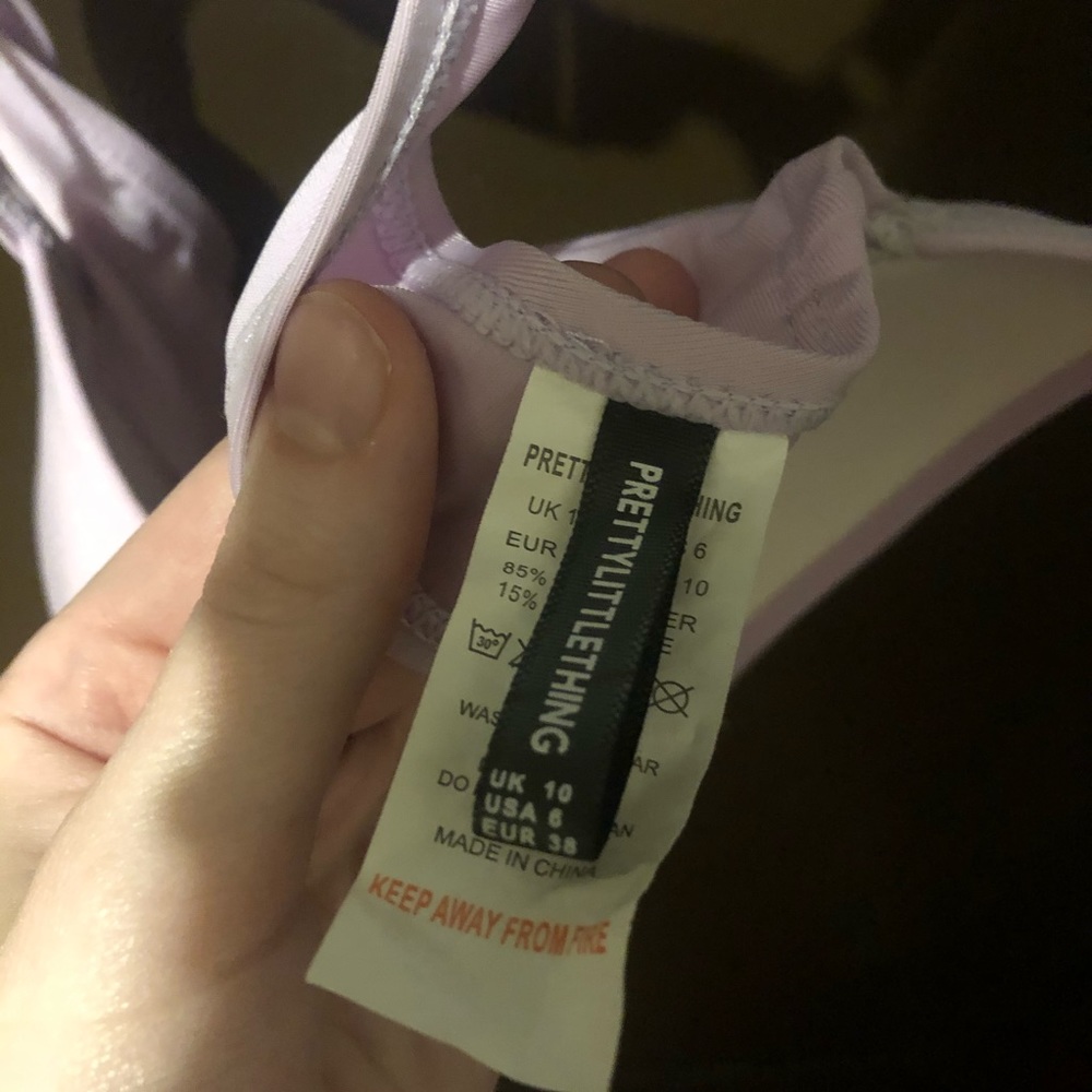 BOGO PLT Lilac Push Up Underwire Bikini Top - Picture 5 of 6
